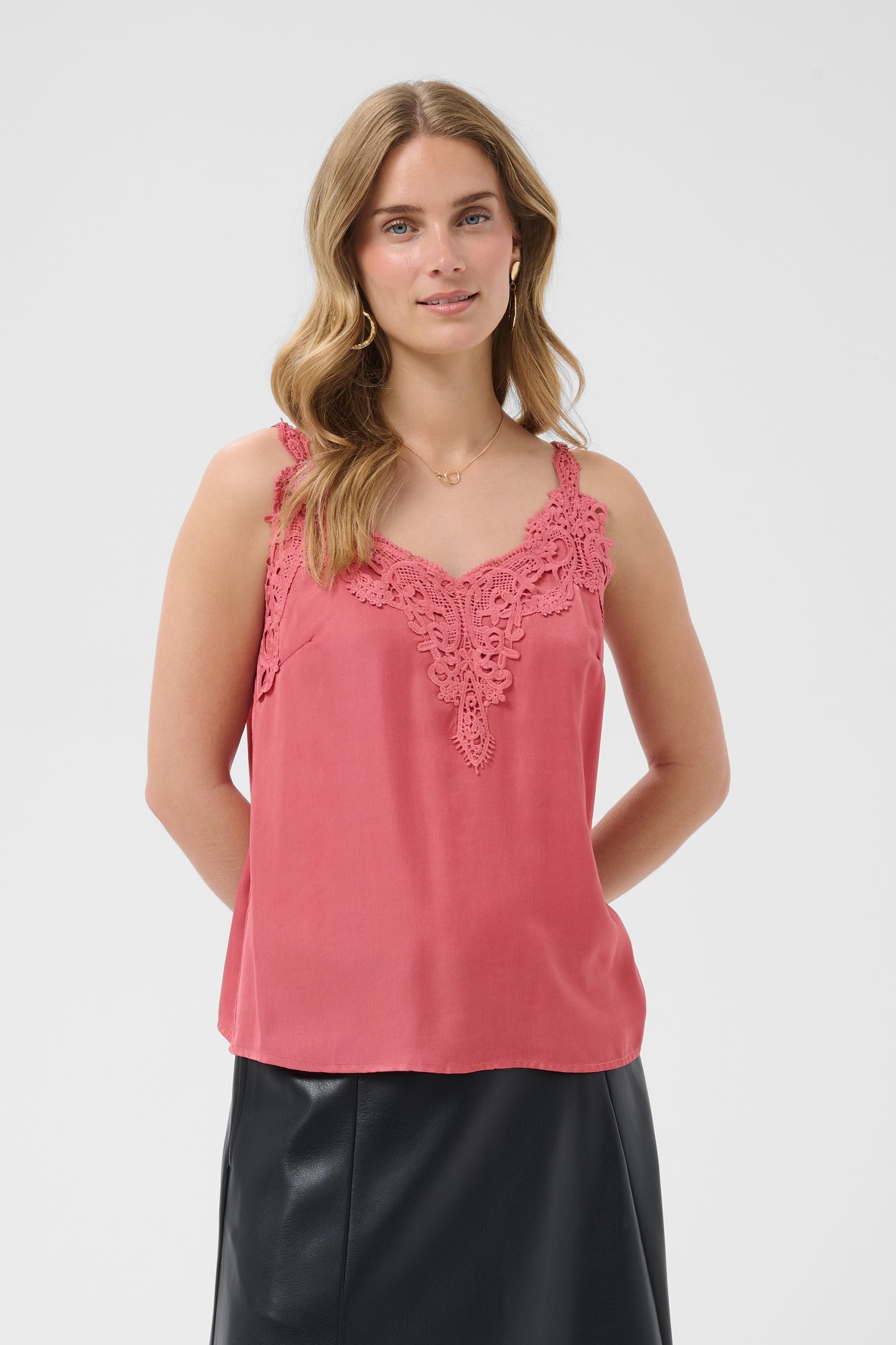 Camisole dentelle - Cream - 10611224