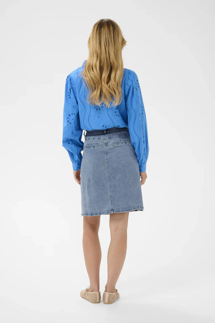 JUPE DENIM- CREAM- 10614815