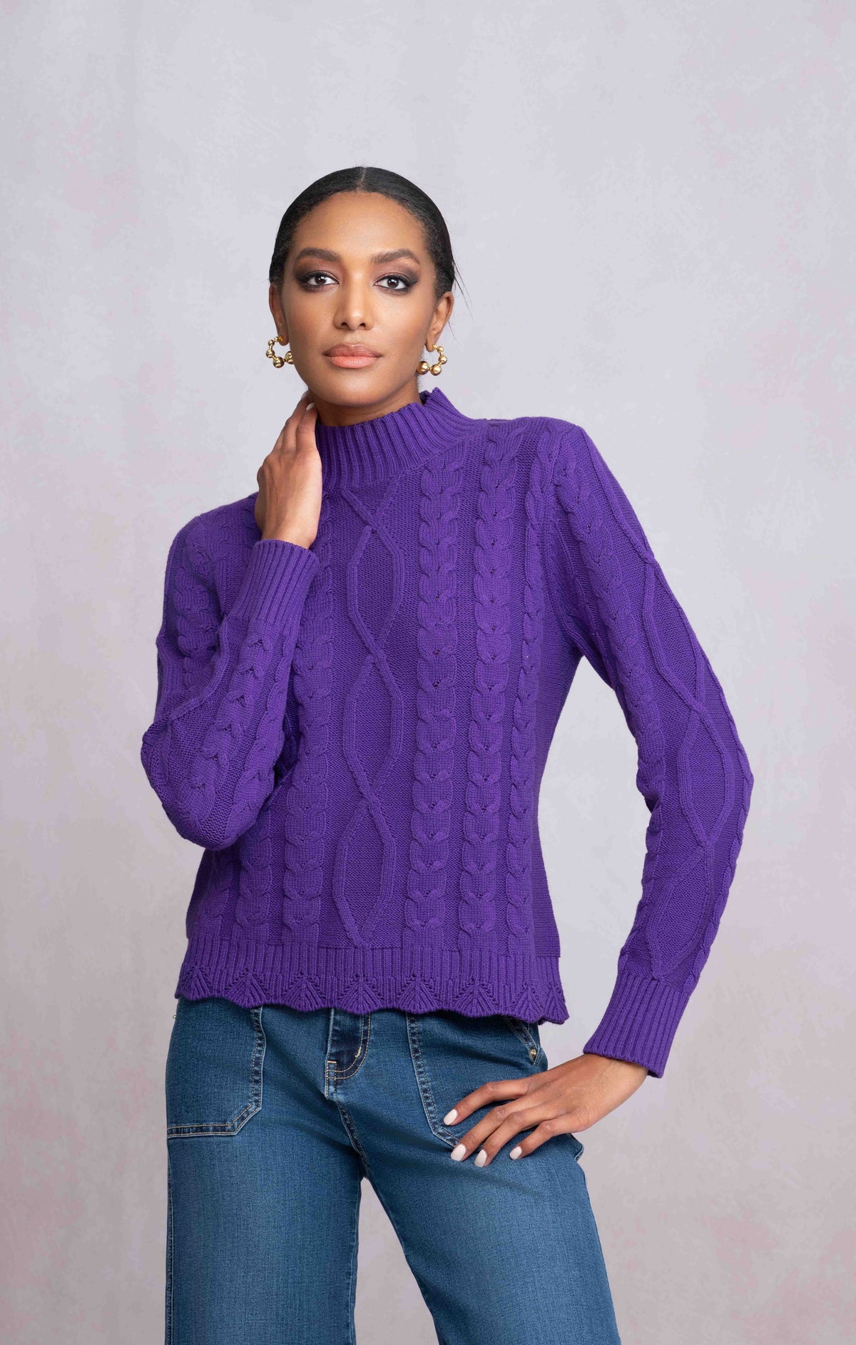 CHANDAIL COL MAO - ALISON SHERI - A46083