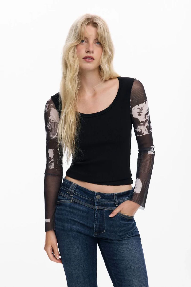 CHANDAIL MECHE - DESIGUAL - 25WWTK30