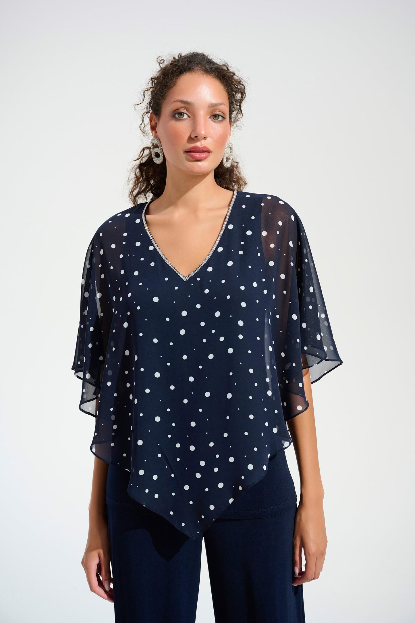 BLOUSE POIS - JOSEPH RIBKOFF - 261766