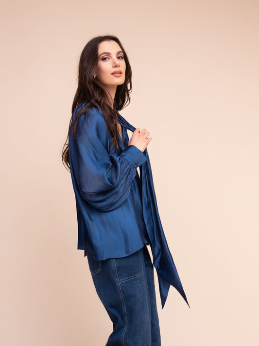 Chemise de Satin - Alison Sheri - A48203
