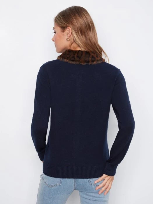 Cardigan en peluche - Charlie B - C2138