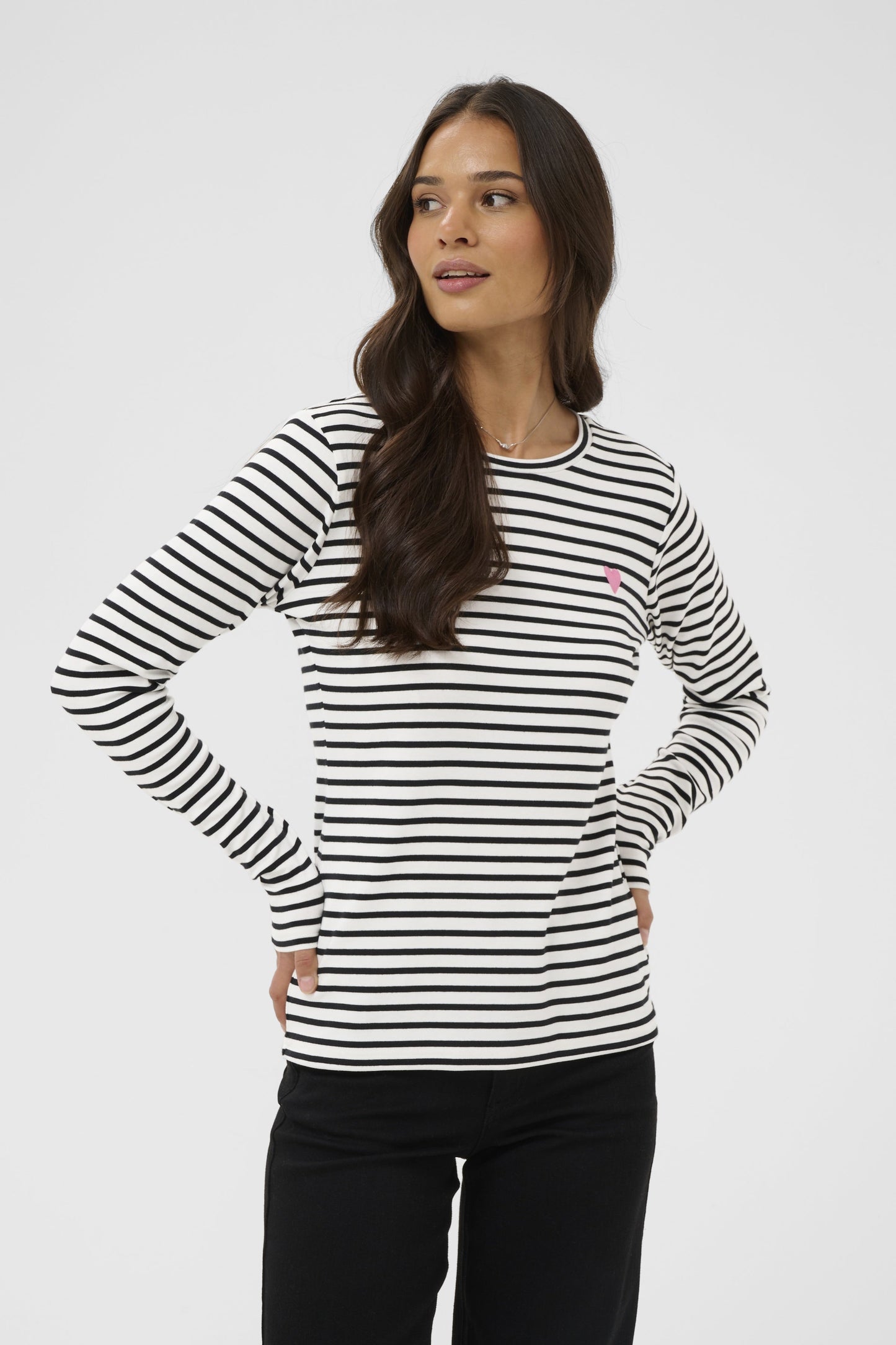 CHANDAIL RAYURES - KAFFE - 10502821 - 6 COULEURS