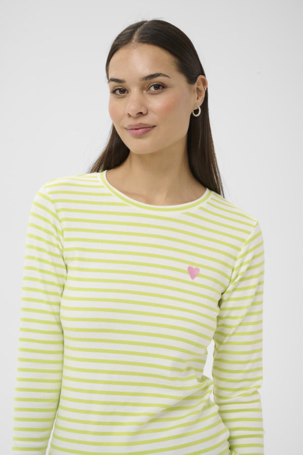 CHANDAIL RAYURES - KAFFE - 10502821 - 6 COULEURS