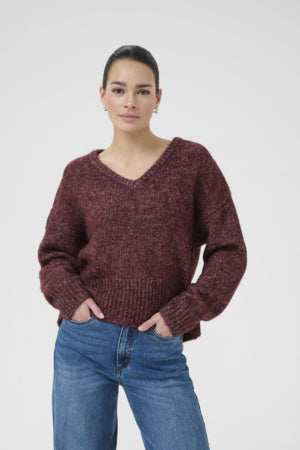 CHANDAIL COL V - KAFFE - 10508973