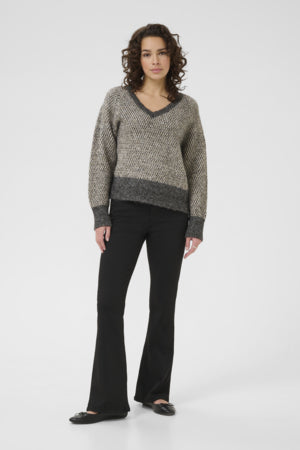 CHANDAIL COL V - KAFFE - 10510449