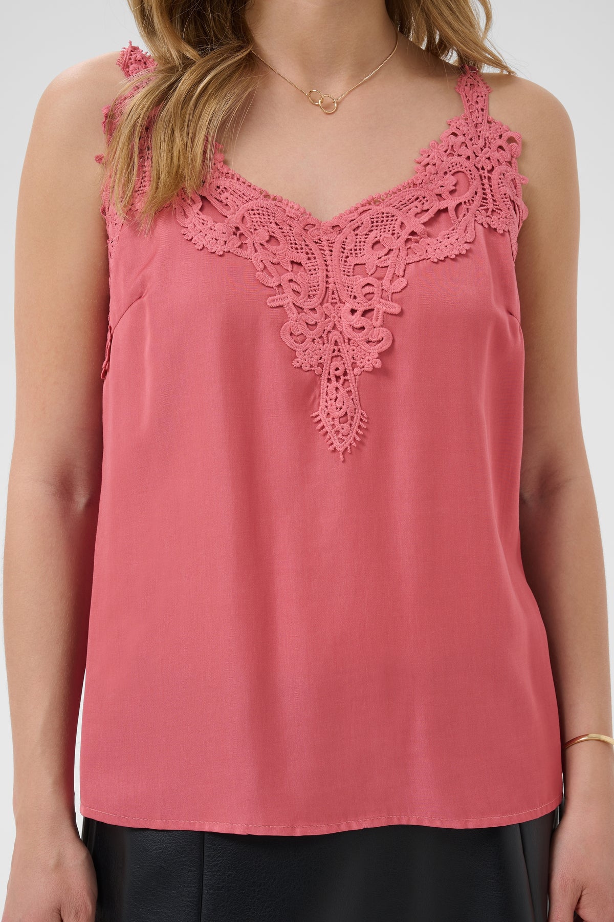 Camisole dentelle - Cream - 10611224