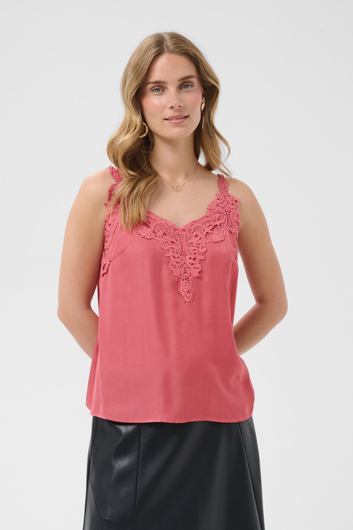 Camisole dentelle - Cream - 10611224