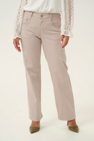 PANTALON AMPLE - CREAM - 10613182