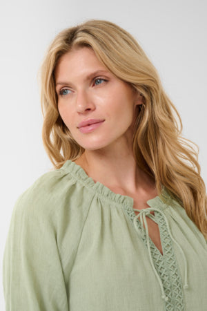 ROBE DE LIN- CREAM- 10614048