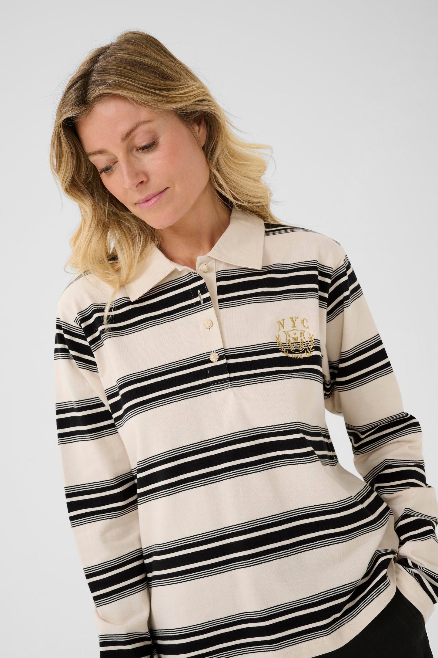 CHANDAIL POLO - CREAM - 10614302
