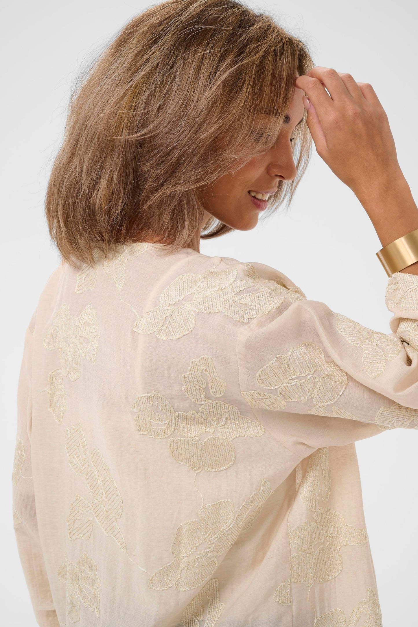 VESTE KIMONO - CREAM - 10614786