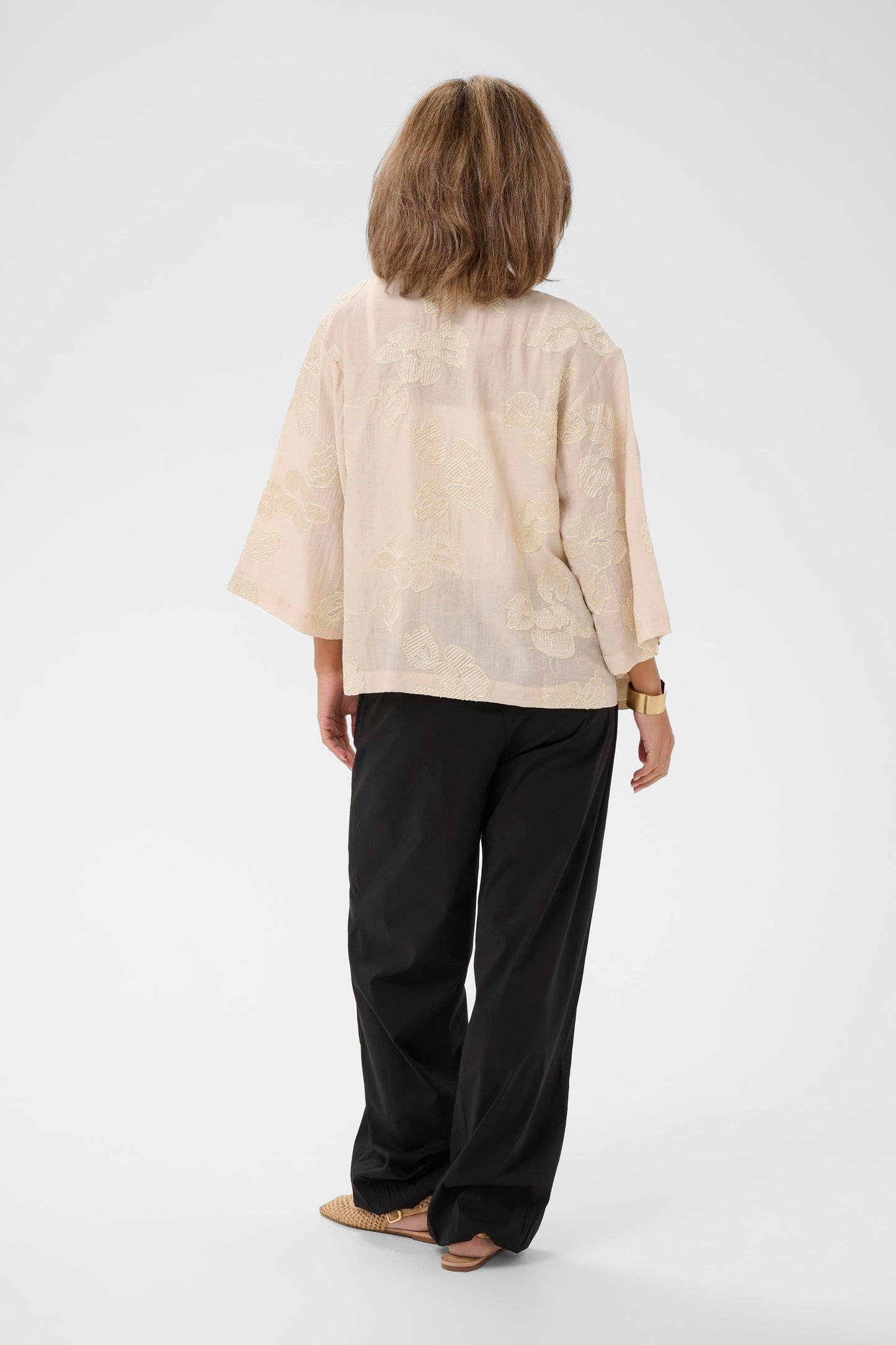 VESTE KIMONO - CREAM - 10614786