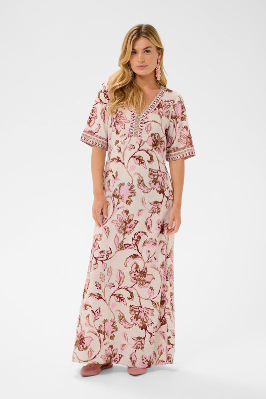 ROBE LONGUE - CREAM - 10614884