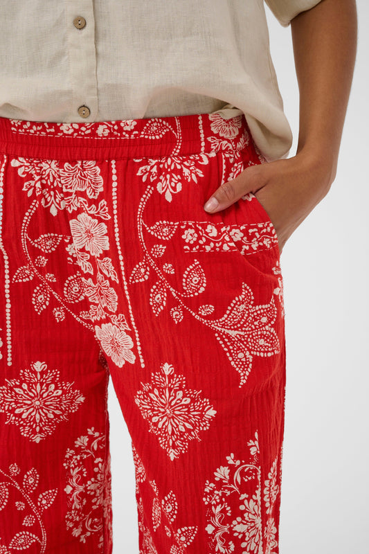 PANTALON IMPRIMER - CREAM - 10614917