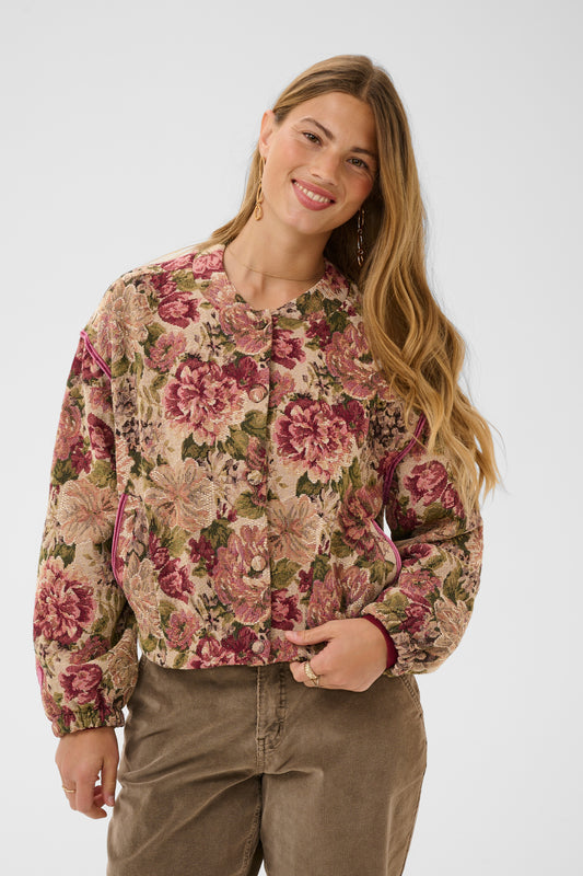 Veston imprimé - Cream - 10615287