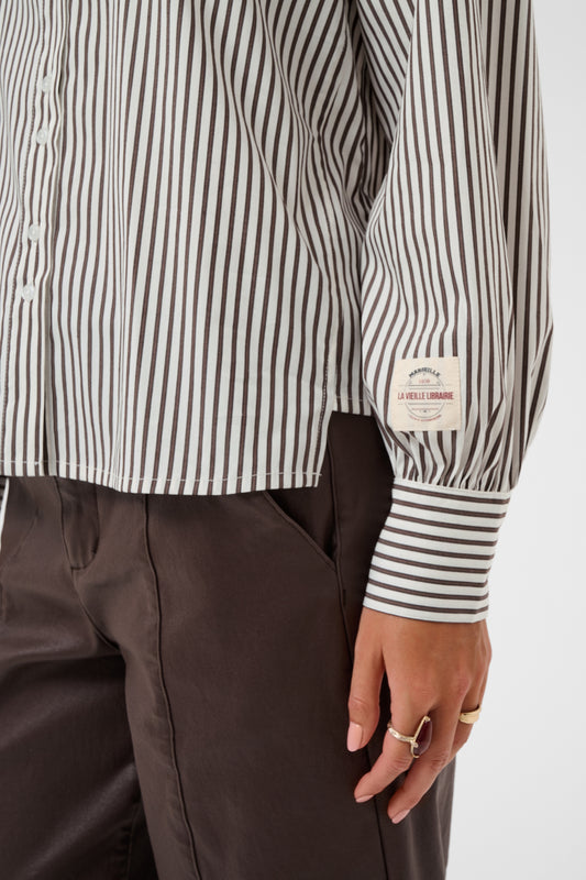 Chemise à rayures - Cream - 10615320