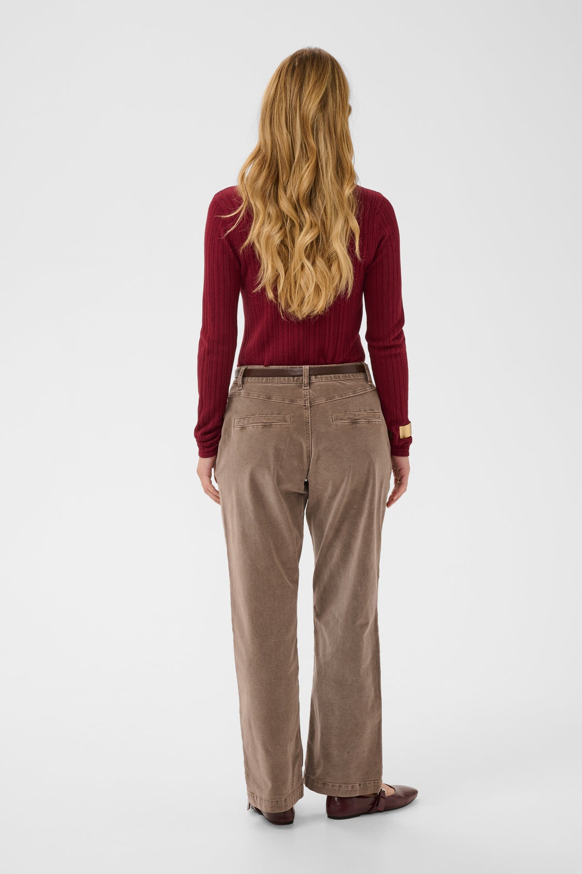 Pantalon de velours - Cream - 10615341