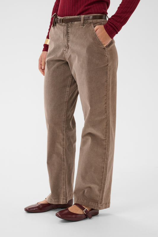 Pantalon de velours - Cream - 10615341