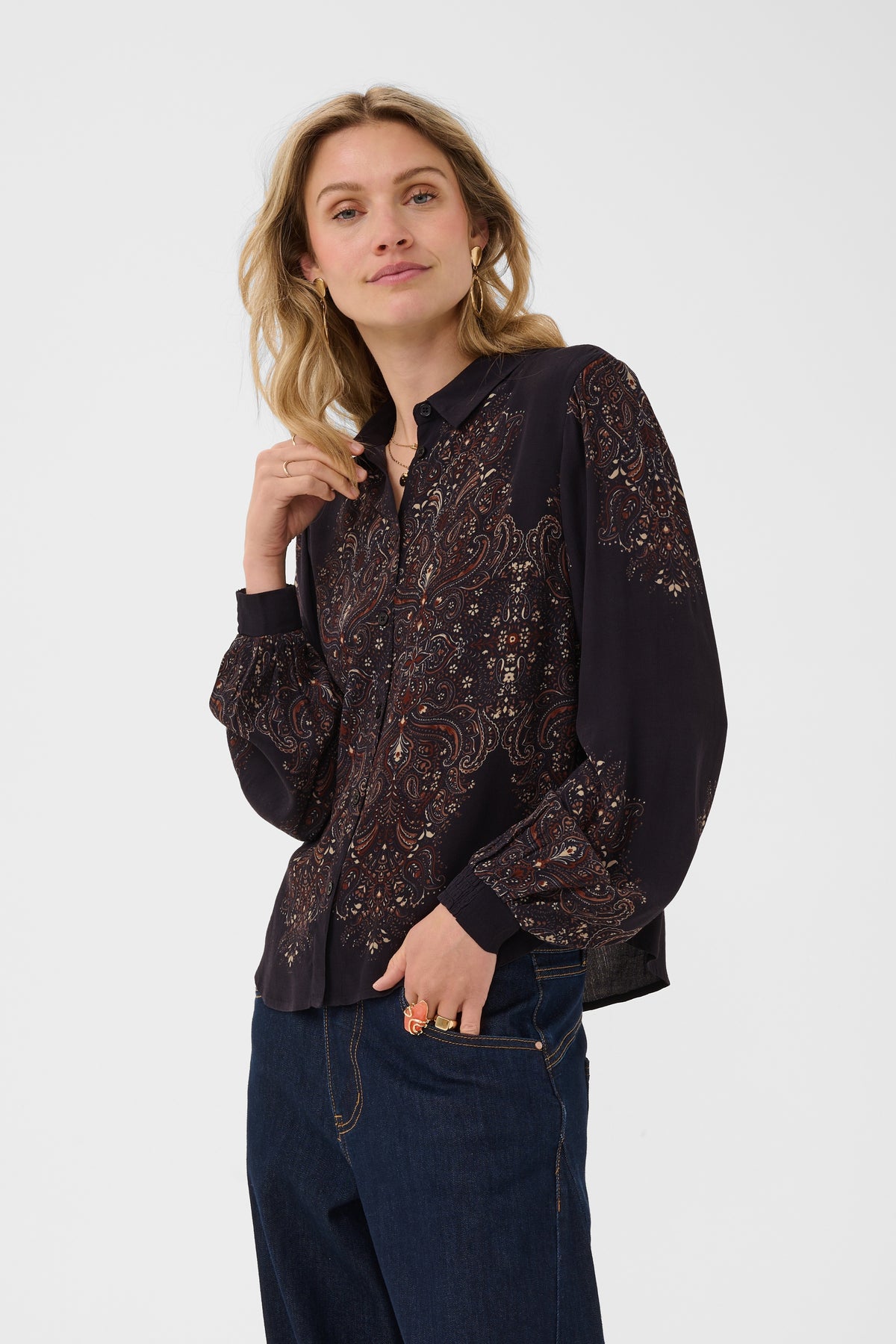 Chemise Imprimé - Cream - 10615344