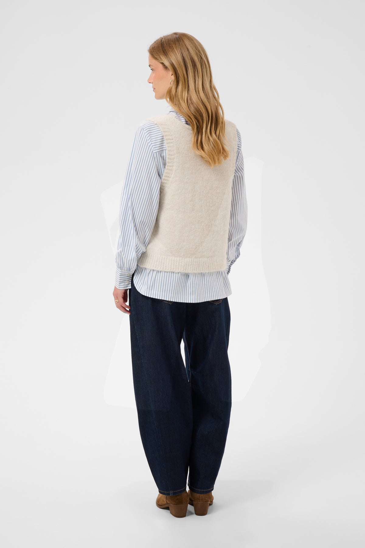 Veste sans manche - Cream - 10615378