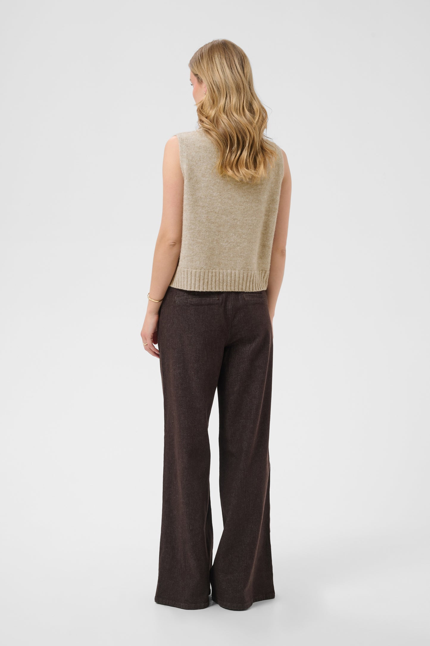 Débardeur col roulé - Cream - 10615533