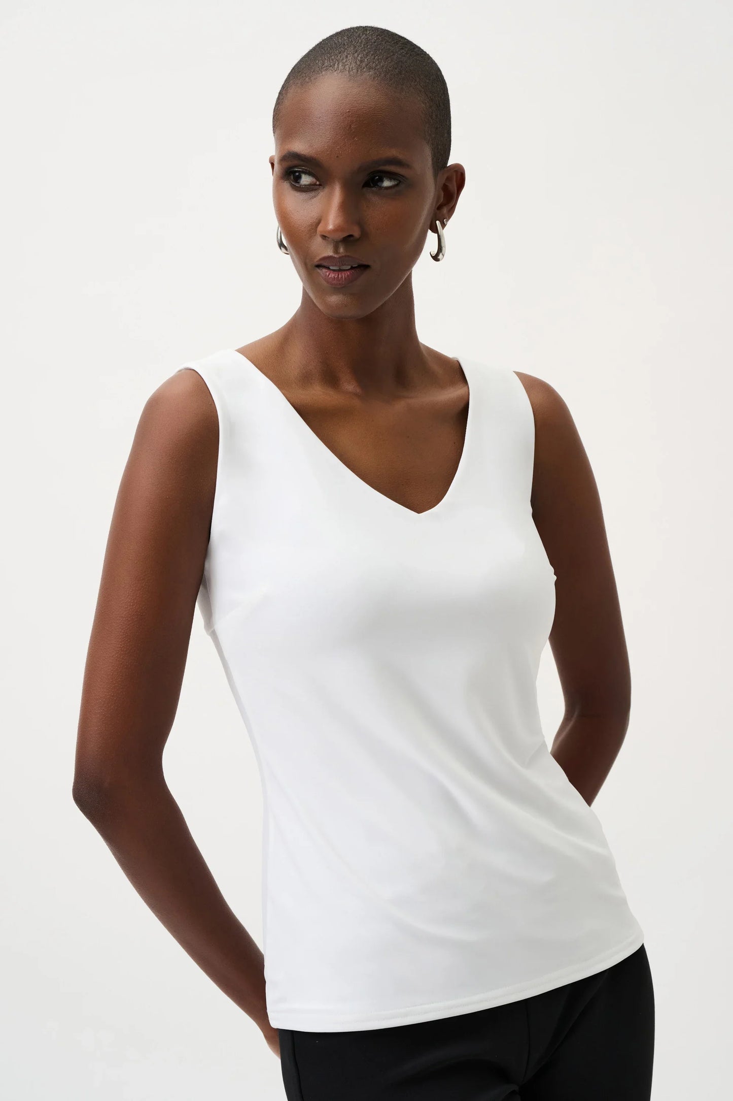 CAMISOLE CLASSIQUE ENCOLURE EN V - JOSEPH RIBKOFF - 201546 - 5 COULEURS