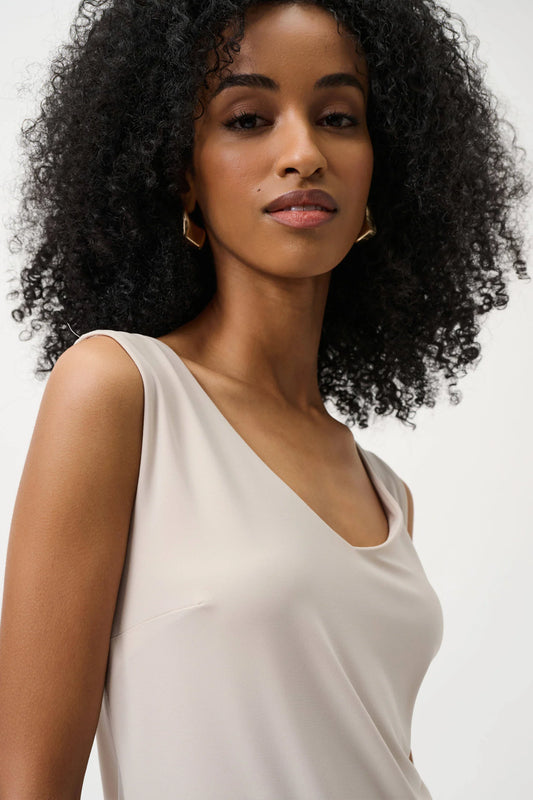 CAMISOLE CLASSIQUE ENCOLURE EN V - JOSEPH RIBKOFF - 201546 - 5 COULEURS