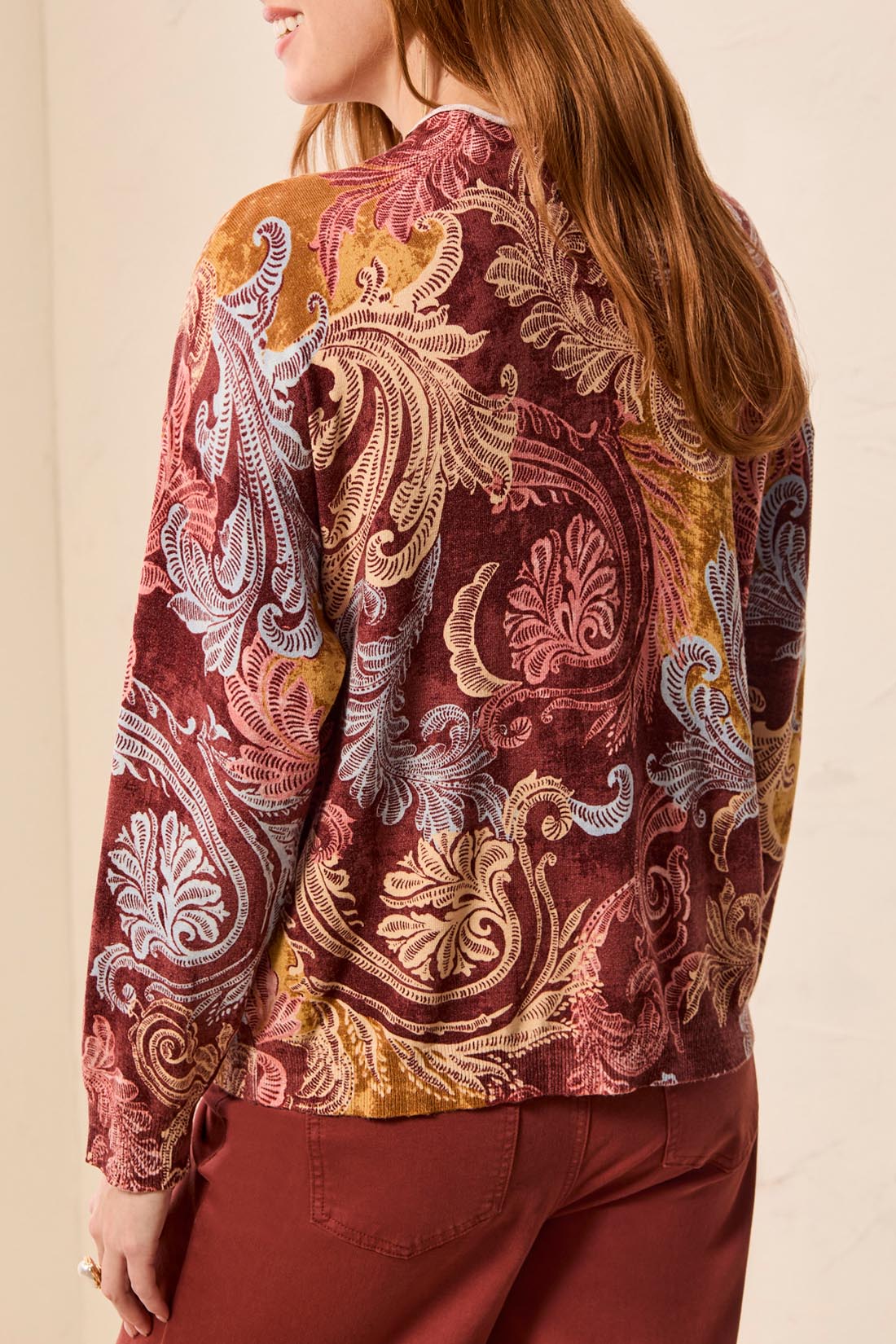 Chandail col entonnoir - Tribal - 2248O