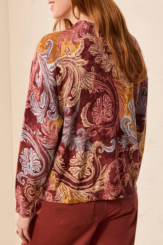 Chandail col entonnoir - Tribal - 2248O