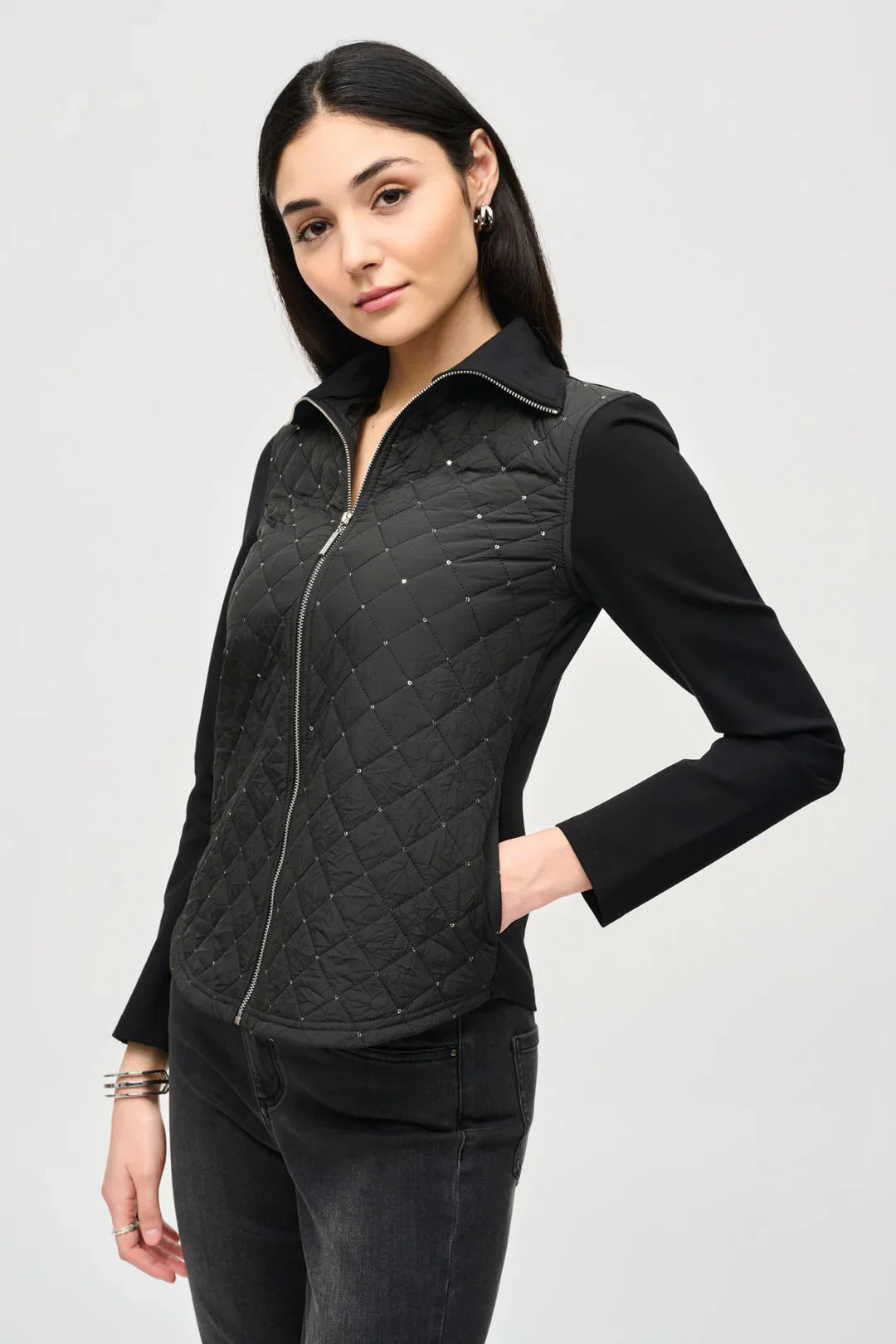 JACKET ZIPPER - JOSEPH RIBKOFF - 243213