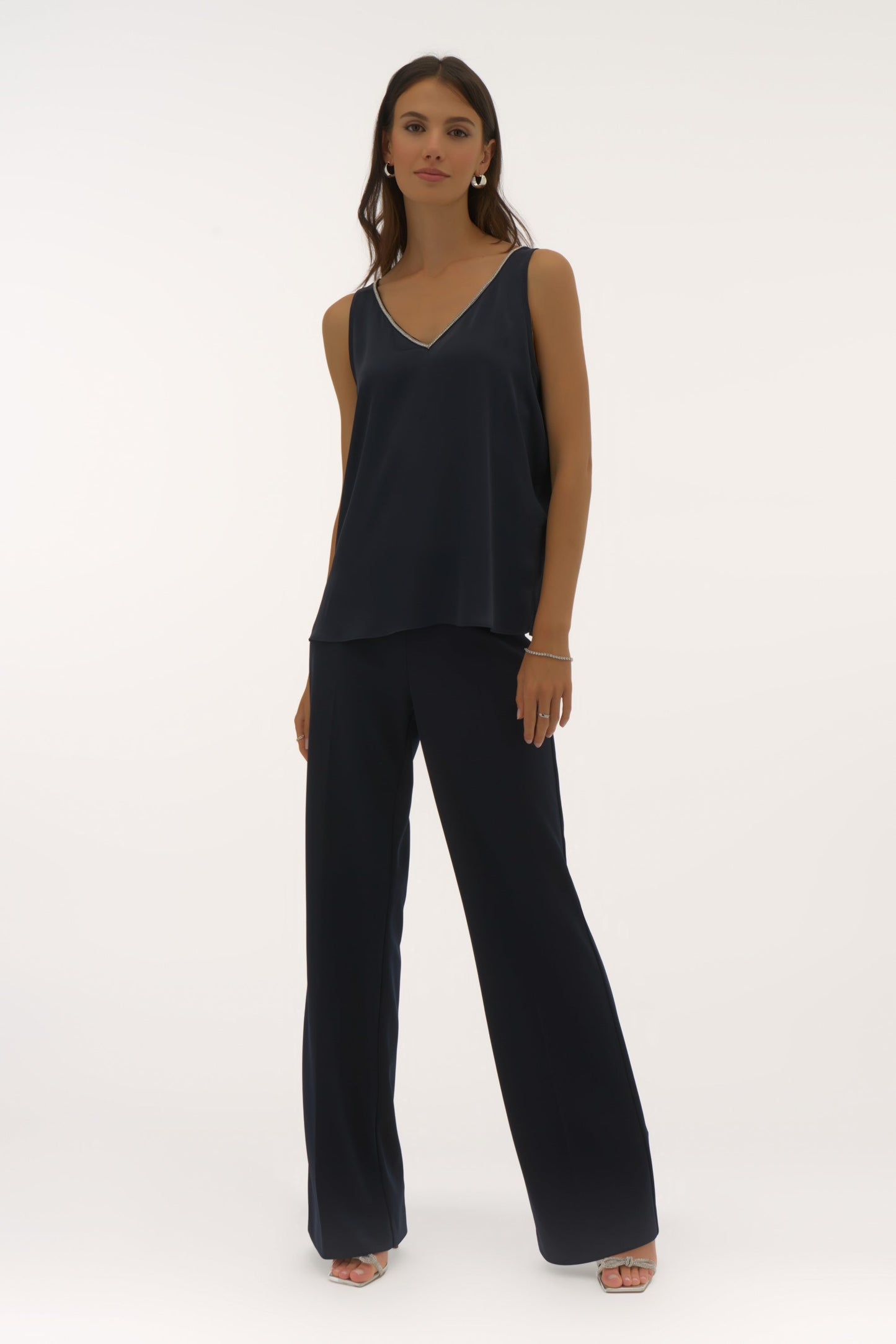 CAMISOLE COL V - JOSEPH RIBKOFF - 251741- 3 COULEURS