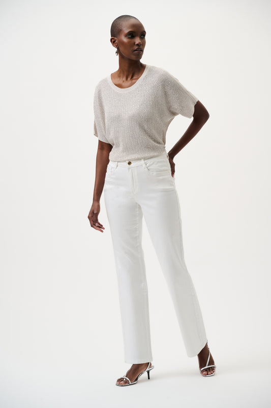 PANTALON JEANS AMPLE GOLDIE - JOSEPH RIBKOFF - 251968 - 4 COULEURS