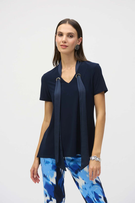 BLOUSE MANCHE COURTE - JOSEPH RIBKOFF - 252100