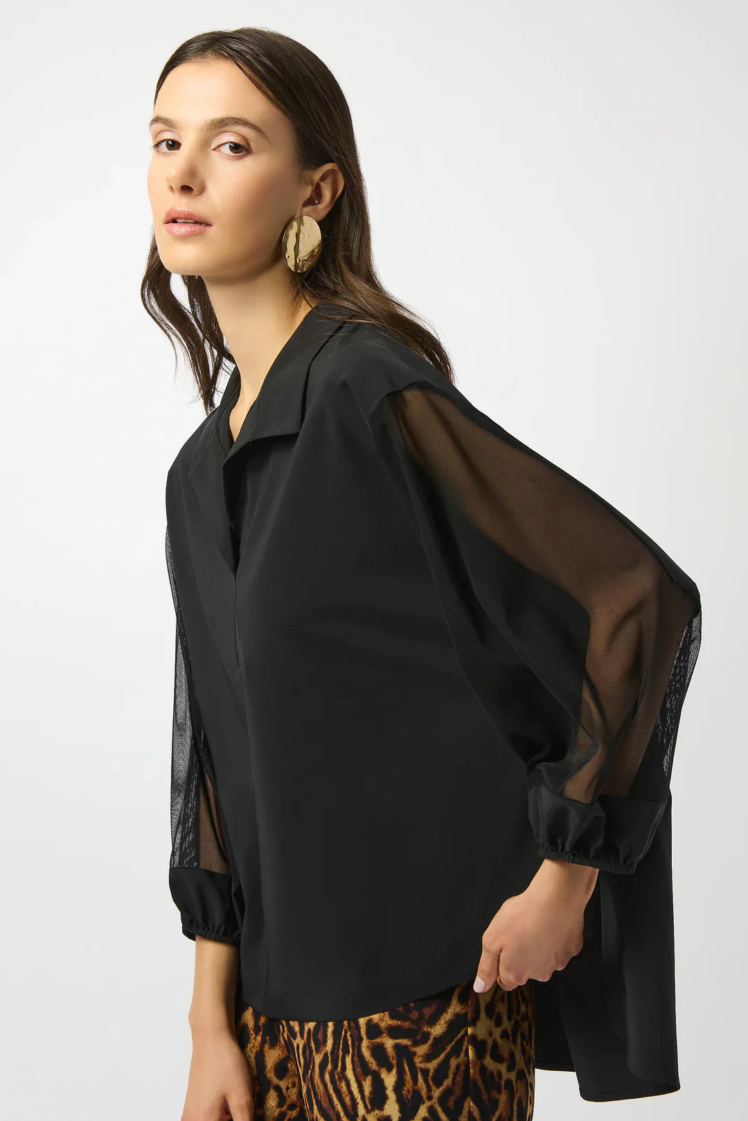 BLOUSE MANCHE 3/4 - JOSEPH RIBKOFF - 253205