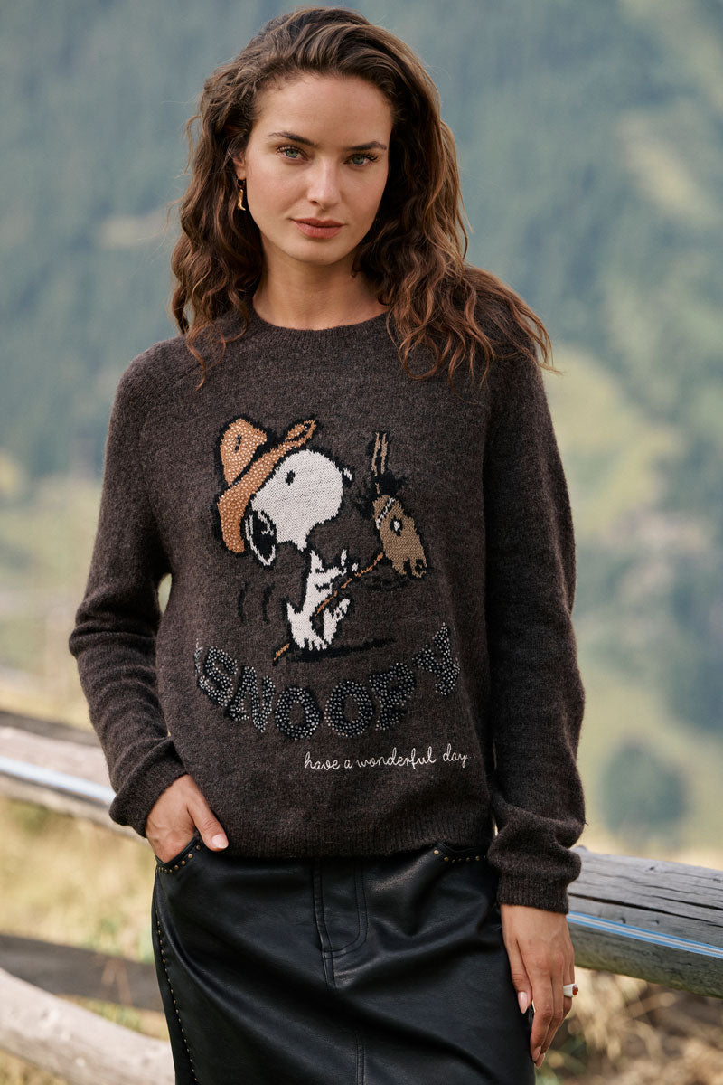 Chandail Snoopy western - Princess - 261126953 - Café