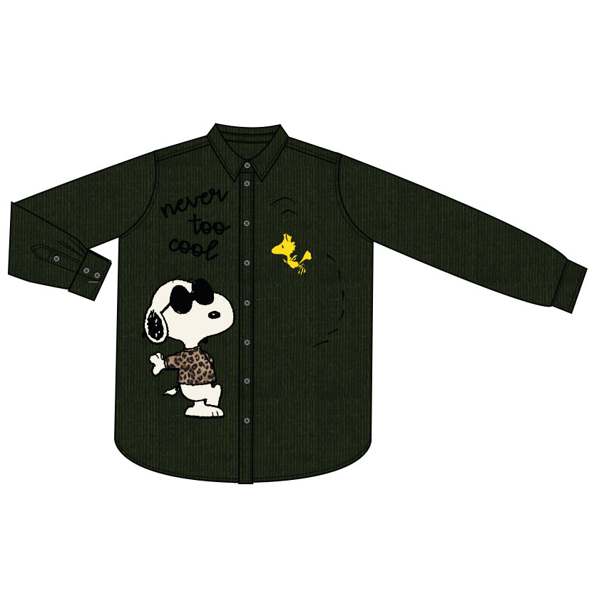 Chemise en velours côtelé Snoopy  - Princess - 261126982