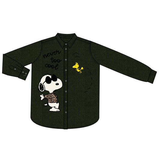 Chemise en velours côtelé Snoopy  - Princess - 261126982