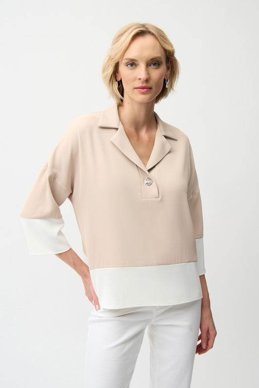 BLOUSE MANCHE 3/4 - JOSEPH RIBKOFF - 261282