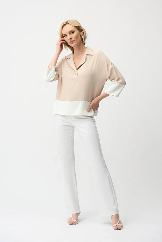BLOUSE MANCHE 3/4 - JOSEPH RIBKOFF - 261282