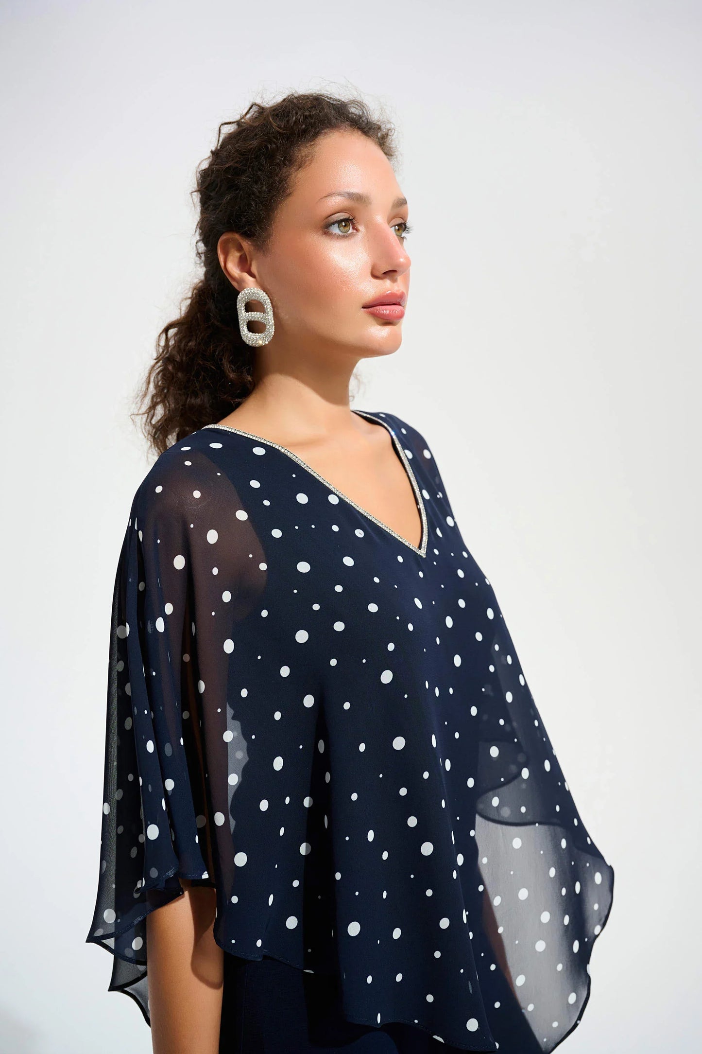 BLOUSE POIS - JOSEPH RIBKOFF - 261766