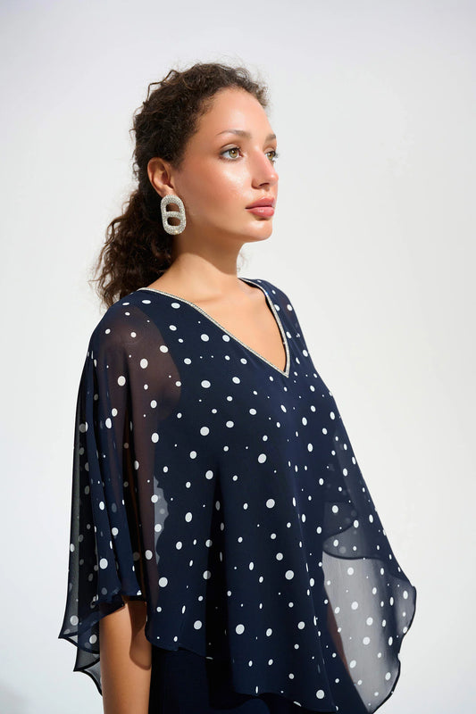 BLOUSE POIS - JOSEPH RIBKOFF - 261766