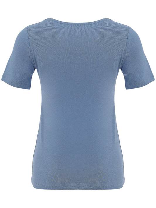 T-SHIRT COL V - DOLCEZZA - 26501