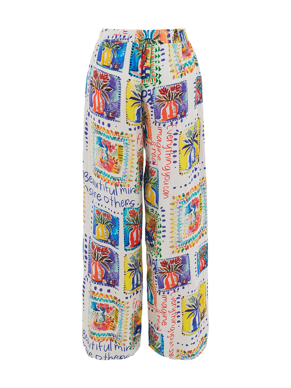 PANTALON IMPRIMÉ - DOLCEZZA - 26625