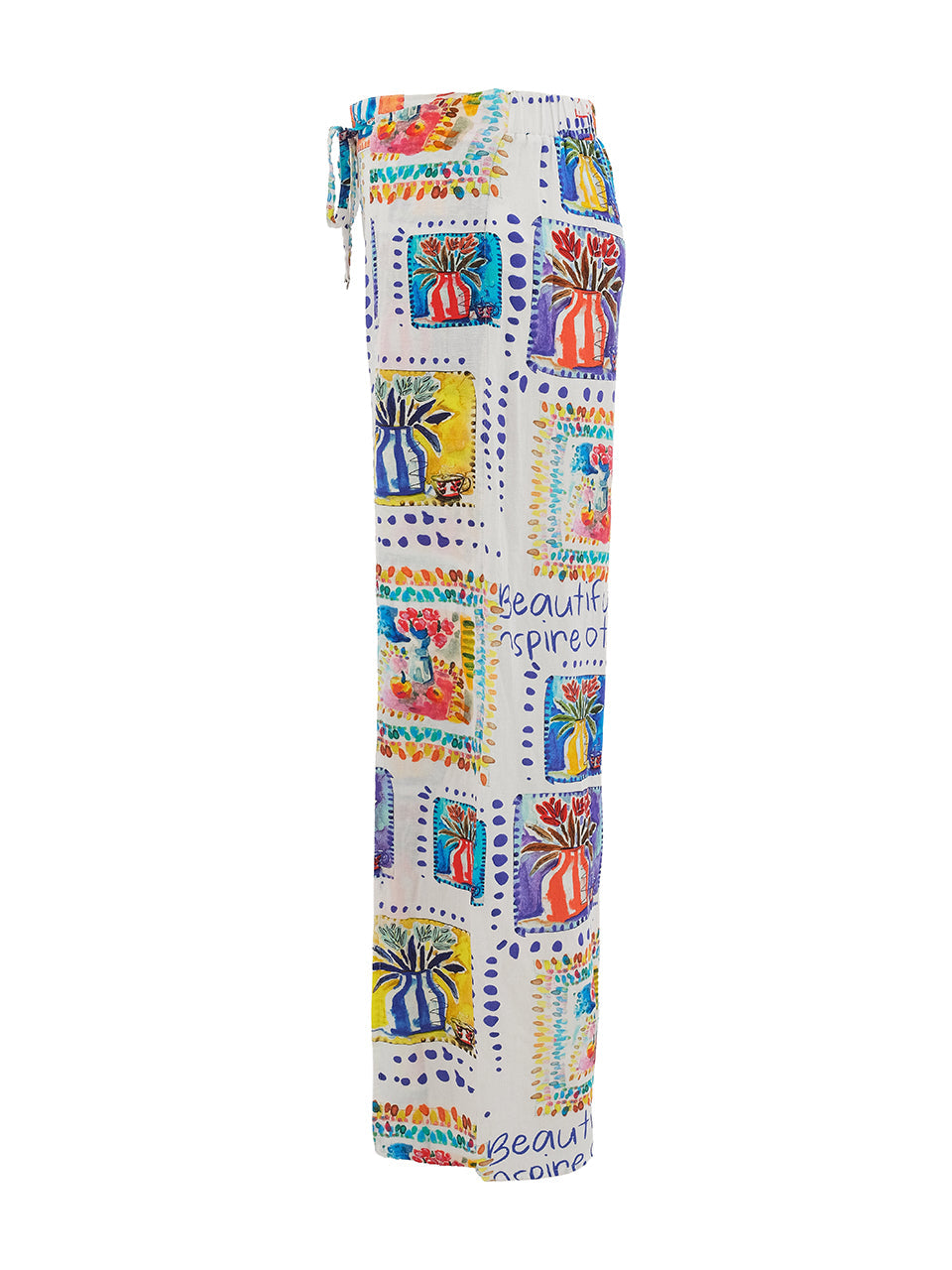 PANTALON IMPRIMÉ - DOLCEZZA - 26625