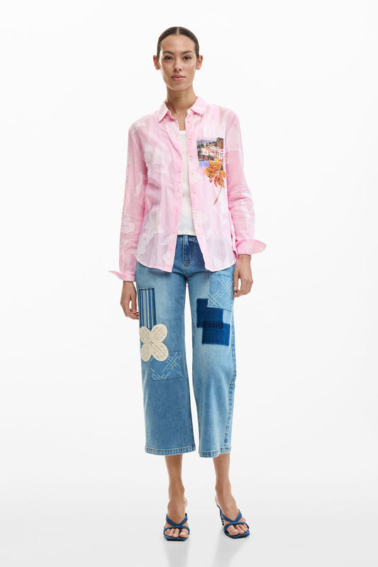 PANTALON JEANS - DESIGUAL - 26SWDD24.5053