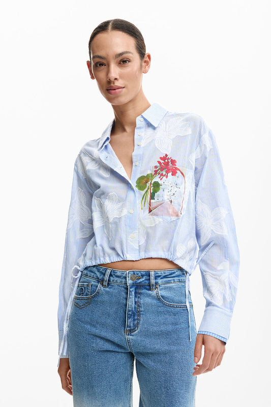 CHEMISE RAYURES - DESIGUAL - 26SWCW28.5029