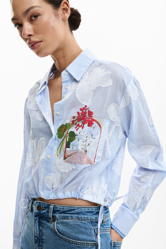 CHEMISE RAYURES - DESIGUAL - 26SWCW28.5029