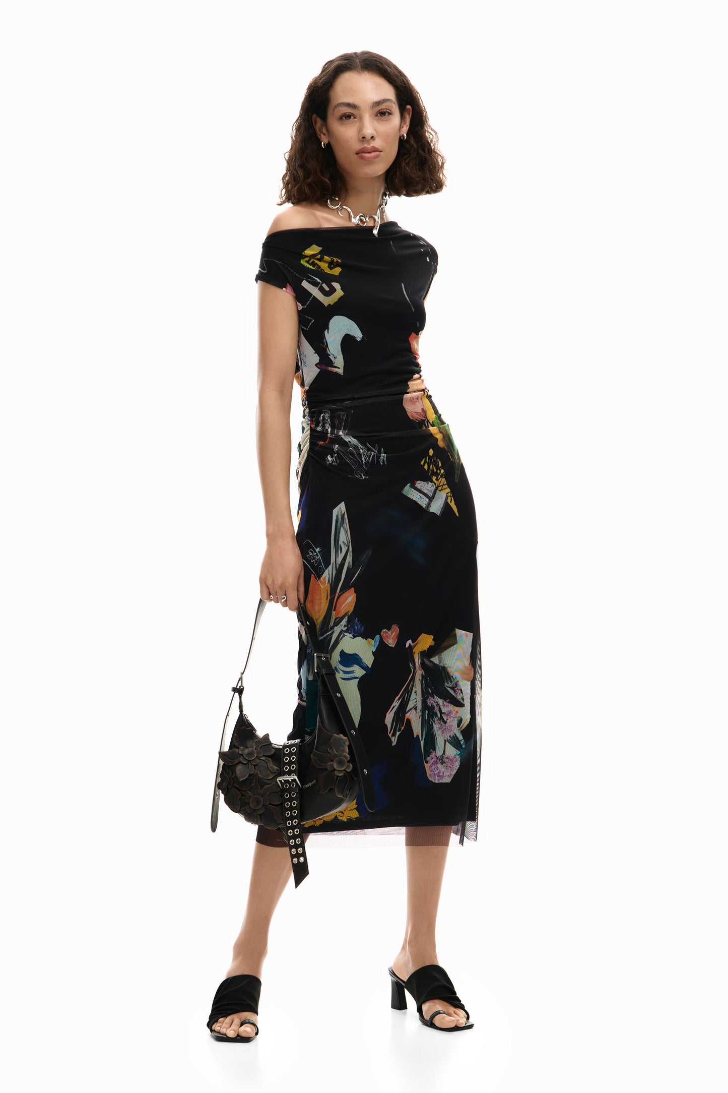 ROBE MI-LONGUE - DESIGUAL - 26SWVW46.2000